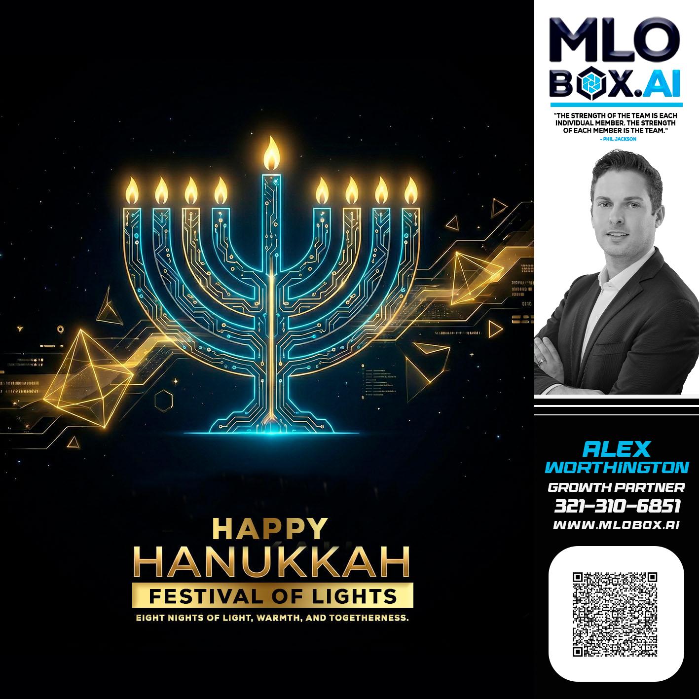 happy Hanukkah - Alex Worthington -Mortgage Loan Originator