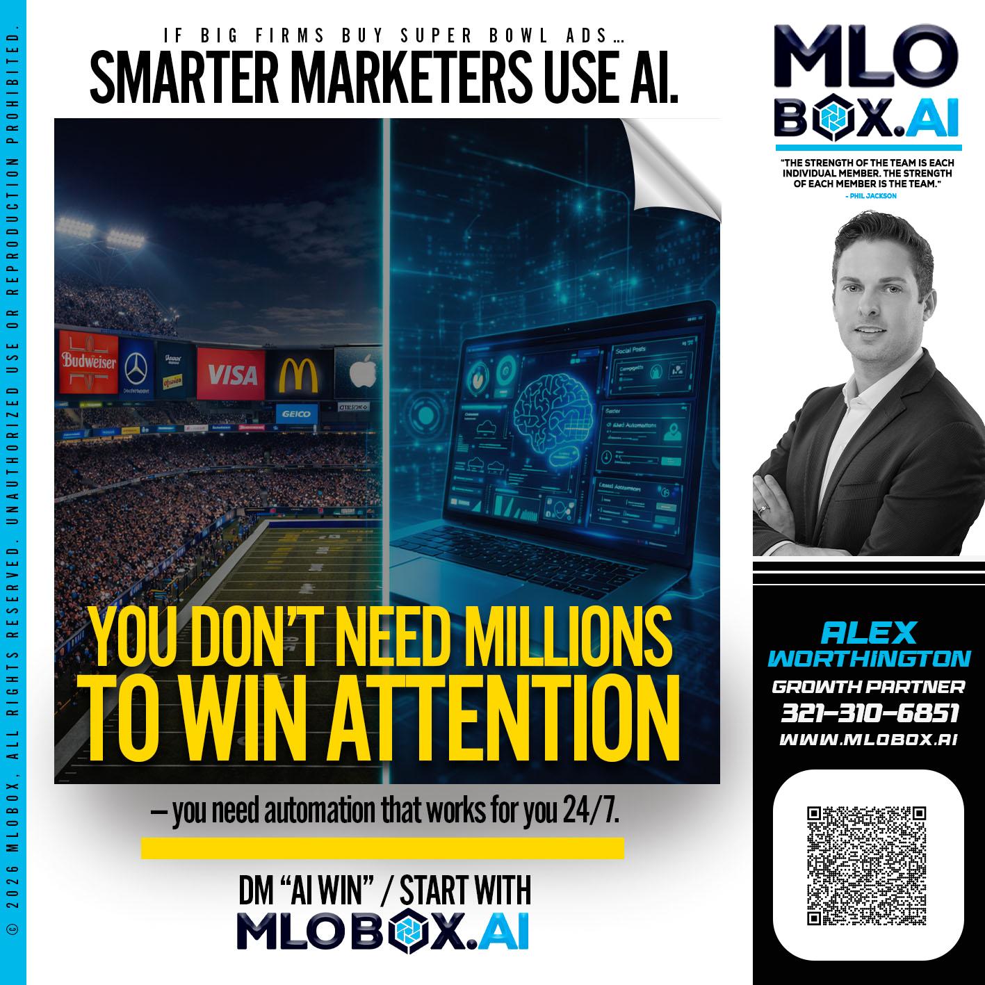 you don't need - Alex Worthington -Mortgage Loan Originator