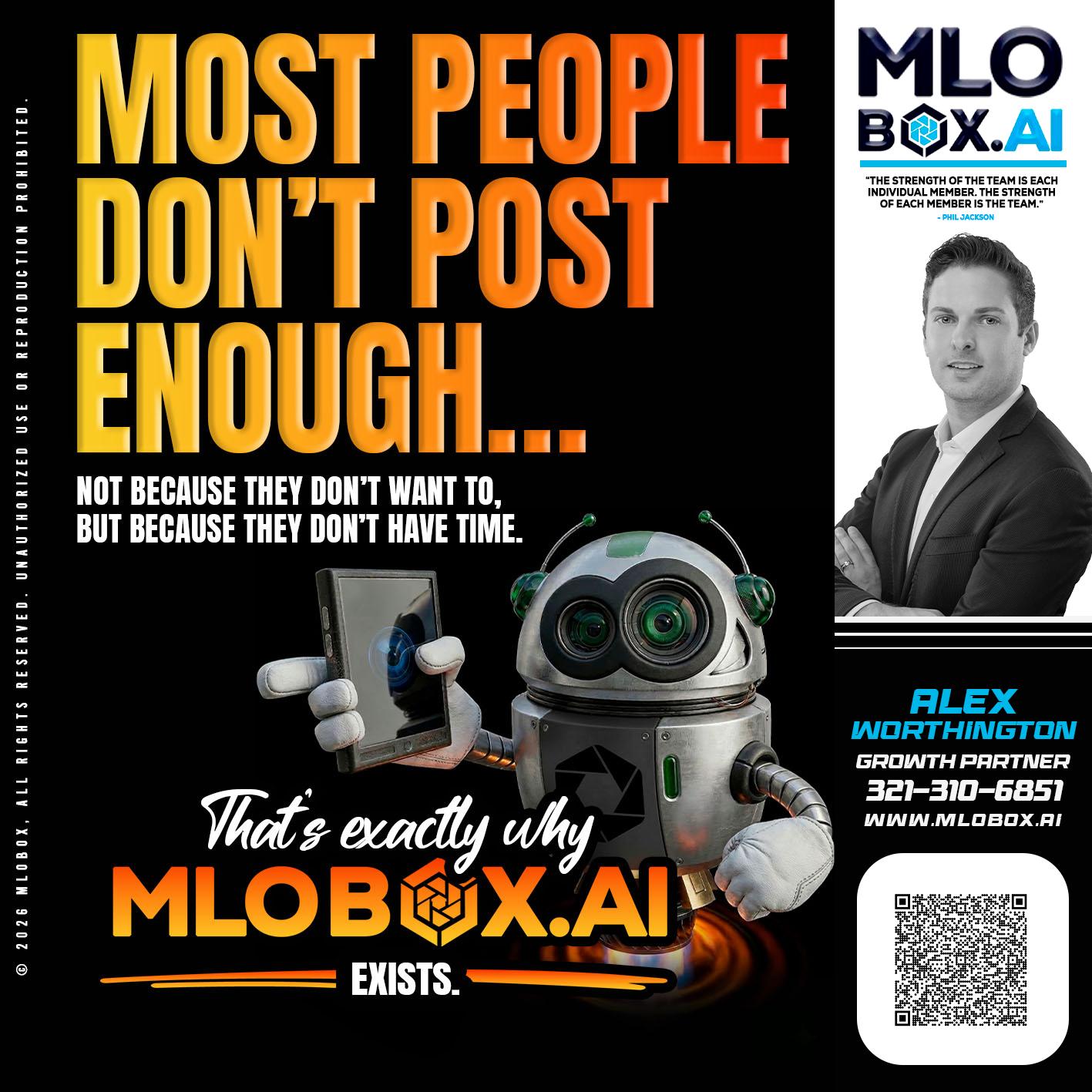 most people - Alex Worthington -Mortgage Loan Originator